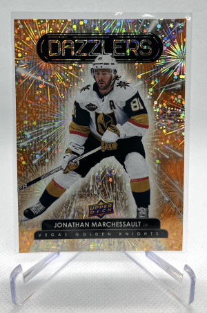 2022-23 Upper Deck Jonathan Marchessault Orange Dazzlers #DZ-21 front