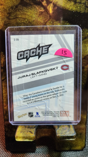 Juraj Slafkovsky '23 MU CACHE Parallel Refractor C-35 back