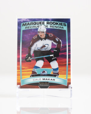Cale Makar  Upper Deck OPC Platinum Sunset Rookie front
