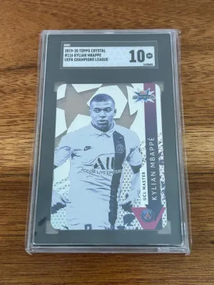 2019-20 Topps Crystal Kylian Mbappe #116 front