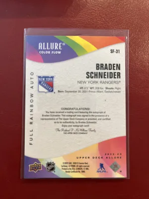 Braden Schneider Rainbow Auto back
