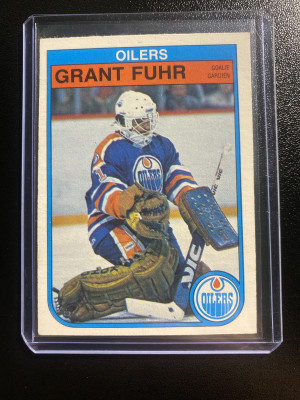 Grant Fuhr 1982 OPC Rookie front