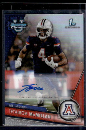 2023 Bowman Chrome Tetairoa McMillan front