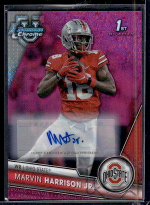 2023 Bowman Chrome Marvin Harrison Jr /150 front