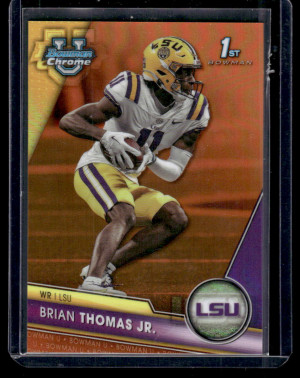 2023 Bowman Chrome U- Brian Thomas Jr front
