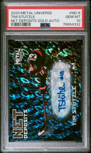 2020 Metal Universe Net Deposits Gold Signature front
