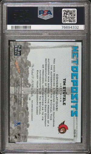 2020 Metal Universe Net Deposits Gold Signature back