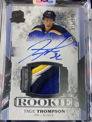 2017-18 The Cup Tage Thompson RPA front