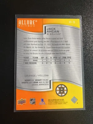 Jack Ahcan 21-22 Allure Orange/Yellow back