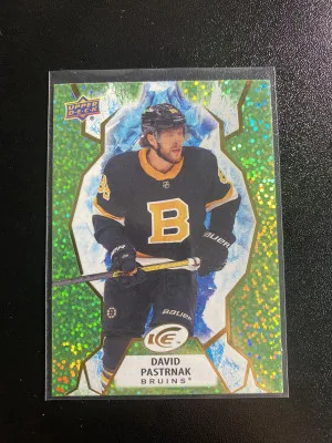 David Pastrnak 21-22 ICE Green front