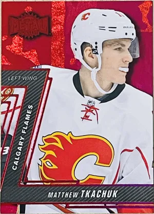 2015-16 Matthew Tkachuk Red PMG /149 front
