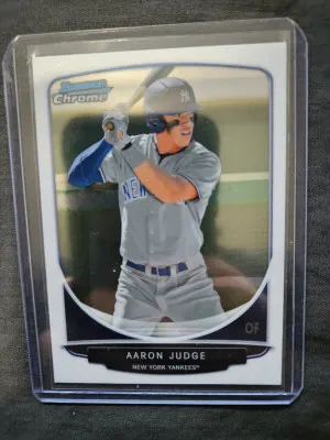 2013 Aaron Judge Bowman Chrome Draft Picks front