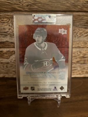 2020-21 Clear Cut Hockey Alexander Romanov back