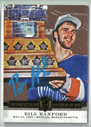 2019-20 The Cup Hockey Signature Renditions  Bill Ranford SP Autograph SR-BR front