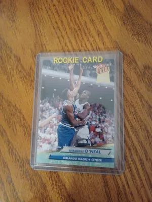 1992-93 Fleer Ultra Shaquille O'Neal Rookie front