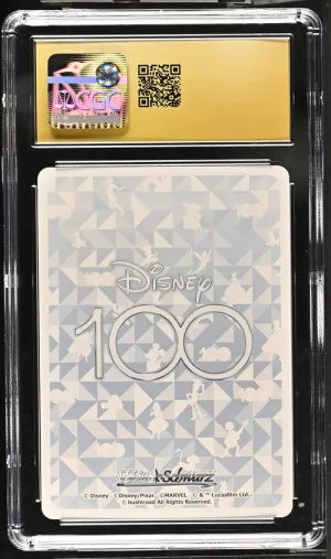 2023 Weiss Schwarz Disney 100 Aladdin One Hundred Rare Japanese HND CGC Pristine 10 back