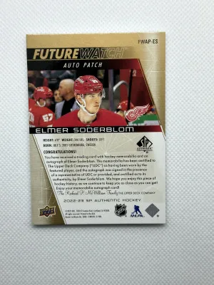 Elmer Soderblom Future Watch Auto Patch back