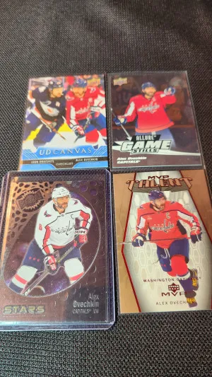 Alex Ovechkin lot back