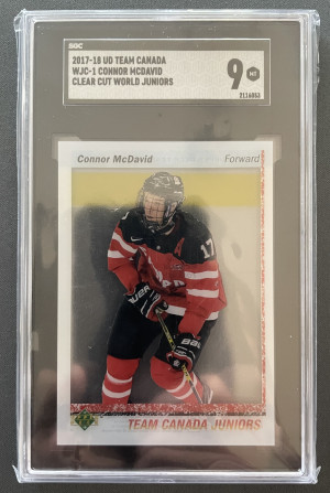 Clear Cut World Juniors - Connor McDavid front