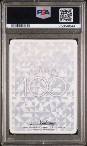 2023 Weiss Schwarz Disney 100 True Love Belle RR S104-001 Rare PSA 10 back