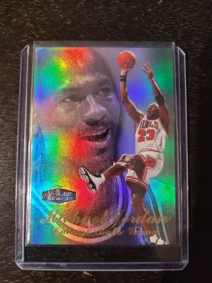 1997 MICHAEL JORDAN Flair Showcase ROW 3 front