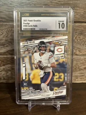 2021 Panini Chronicles Prestige #203 Justin Fields front