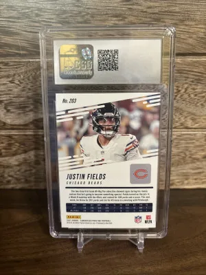 2021 Panini Chronicles Prestige #203 Justin Fields back