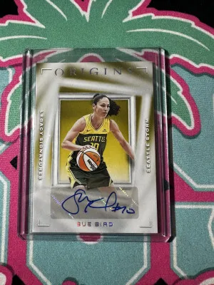 2023 Panini Origins WNBA Sue Bird Legacy Signatures Autograph front