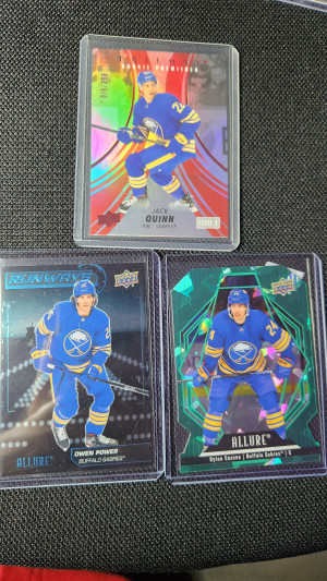 Sabres lot front