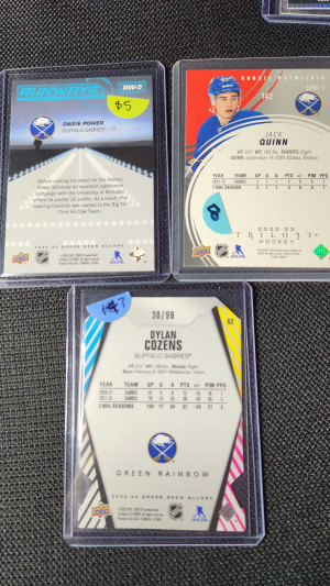 Sabres lot back
