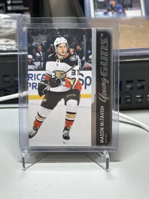 Mason McTavish 2021-22 Upper Deck Series 2 Young Guns front