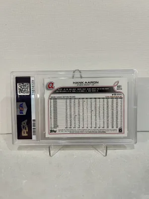 2022 Topps Series Two Hank Aaron SSP back