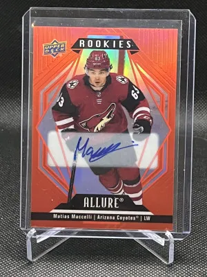matias maccelli red rainbow auto front