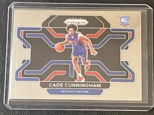 2021-22 Prizm Cade Cunningham #282 Variation RC front