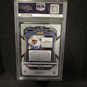 2022 prizm Austin Ekeler no huddle red back