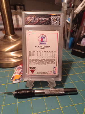 1989 Custom 1of1 Michael Jordan back