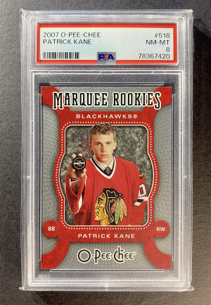 2007 0-PEE-CHEE PATRICK KANE #518 front