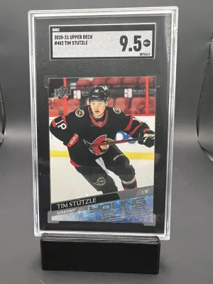 2020-21 Tim Stutzle Young Guns #482 SGC 9.5 front