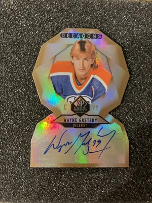 Wayne Gretzky autograph card front