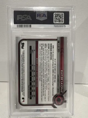 2022 Bowman 1st Mega Box Mojo Refractor
Elly De La Cruz PSA 10 back