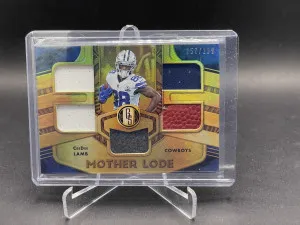 2021 Panini Gold Standard Mother Lode /299 CeeDee Lamb #ML-CL front