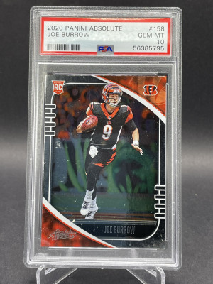 2020 Panini Absolute Joe Burrow RC front