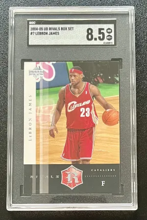 2004 Upper Deck Rivals Box Set Lebron James front