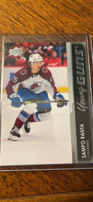 2021-22 Upper Deck Sampo Ranta Young Guns #457 UD Series 2 Rookie front