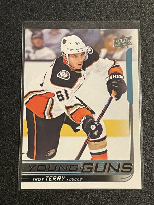 2018-19 Upper Deck #239 Troy Terry Young Guns front