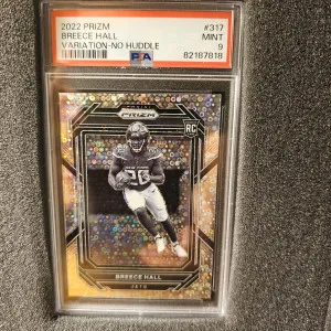 2022 prizm breece hall variation-no huddle back