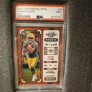 2022 contenders Optic Romeo doubs red /175 front