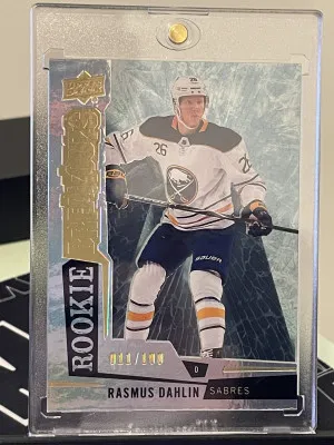 2018-19 Upper Deck Rookie Breakouts /100 Rasmus Dahlin #RB1 Rookie RC front