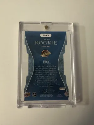 2016 Artifacts - Pavel Bure Year One Rookie Sweaters SSP back