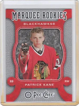 07-08 Patrick Kane Rookie O-Pee-Chee Chicago Blackhawks RC 2007 front